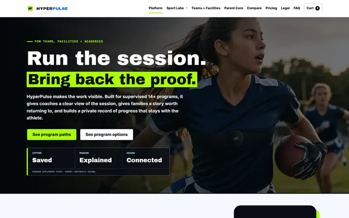 HyperPulse homepage